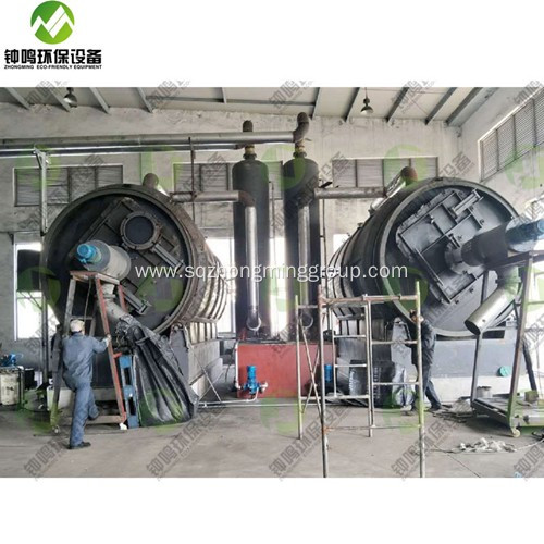 Pyrolysis Plastic to Diesel Equipment